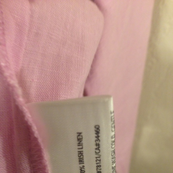 Eileen fisher linen tunic blouse EUC L - Picture 4 of 6